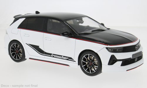 MCG 1:18 Scale Diecast - 2023 Opel Astra L, White - MCG18510