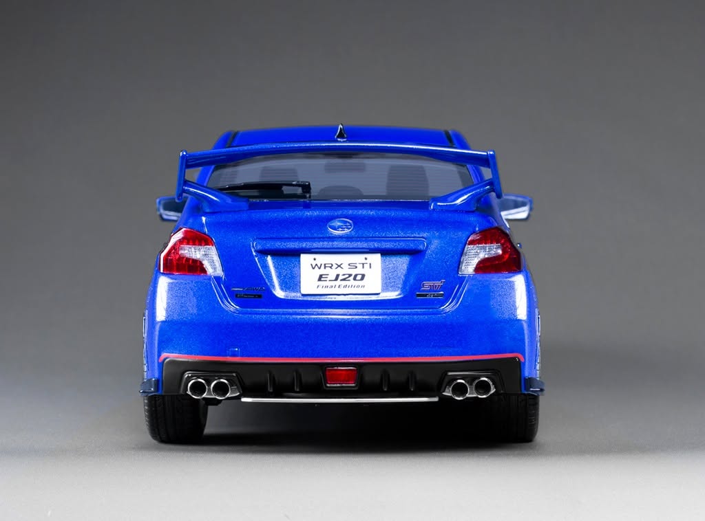 Sunstar 1:18 - Subaru WRX STI EJ20 Final Edition - WB Blue Pearl - 5558