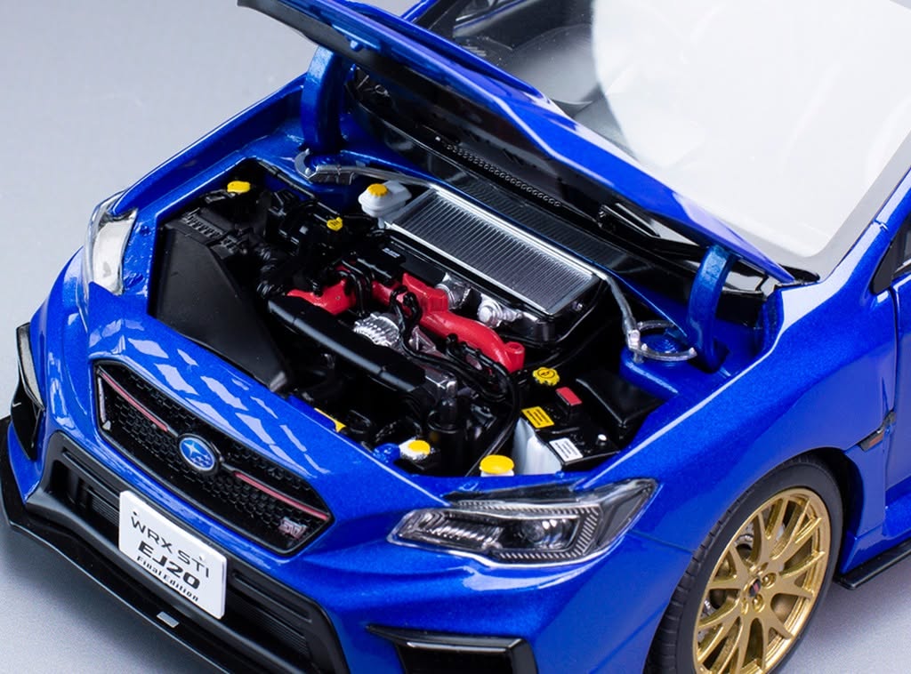 Sunstar 1:18 - Subaru WRX STI EJ20 Final Edition - WB Blue Pearl - 5558