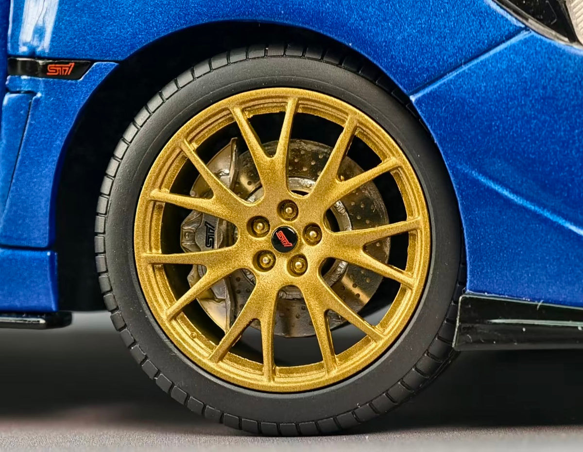 Sunstar 1:18 - Subaru WRX STI EJ20 Final Edition - WB Blue Pearl - 5558