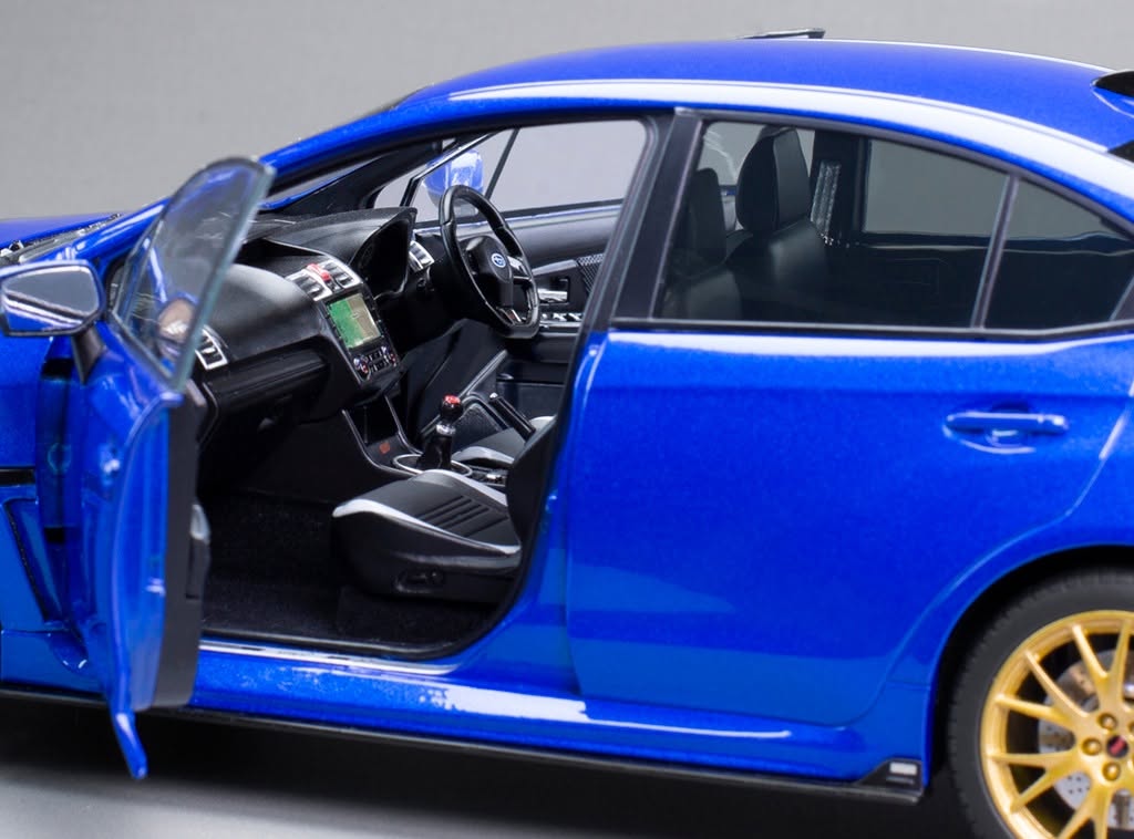 Sunstar 1:18 - Subaru WRX STI EJ20 Final Edition - WB Blue Pearl - 5558