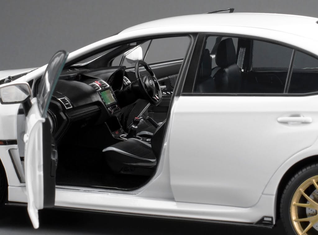 Sunstar 1:18 - Subaru WRX STI EJ20 Final Edition - Crystal White Pearl - 5559