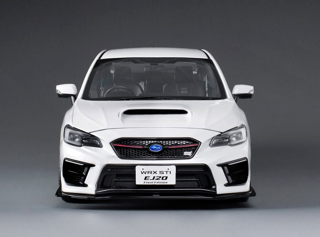 Sunstar 1:18 - Subaru WRX STI EJ20 Final Edition - Crystal White Pearl - 5559