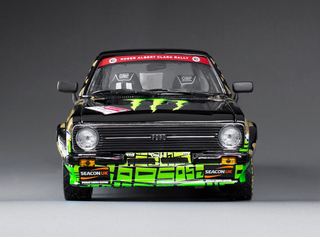 SUNSTAR 1:18 Scale - Ford Escort RS1800 - #3 O.Solberg/E.Edmondson - Roger Albert Clark Rally 2023 (limited edition 1999pcs) - 4864