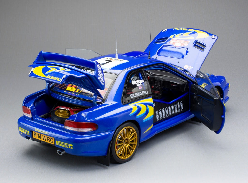 Sunstar Diecast - 1:18 Subaru Impreza S5 WRC 98 - 3 C.McRae  N.Grist - 3rd Rallye Sanremo 1998 (limited edition 999pcs) - 5783