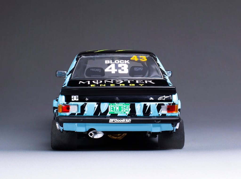 SUNSTAR 1:18 Scale Ford Escort Mk2 RS 1800 NO.43 - Ken Block A. Gelsomino Rally New York 2009 - 4865