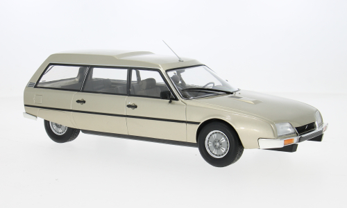 MCG 1:18 Scale Diecast Model Car - 1977 Citroen CX Break, Beige - MCG18554