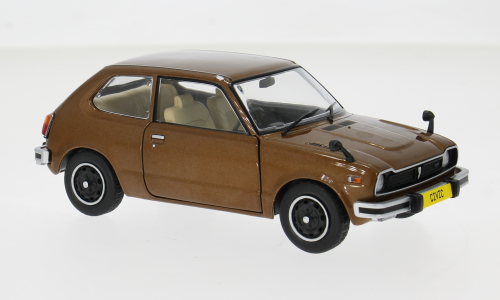 Whitebox 1:24 Scale Diecast - 1972 Honda Civic, Blue - WB124227