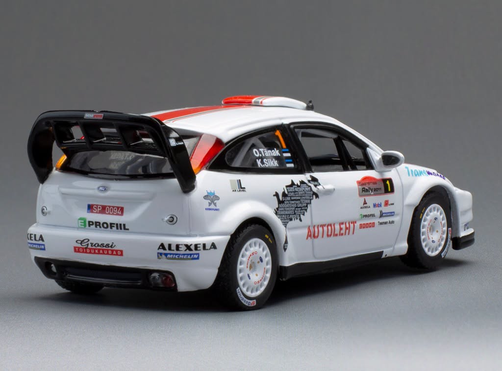 Vitesse 1:43 Ford Focus RS WRC '03 - #1 O.Tänak/K.Sikk - Winner Saaremaa Rally 2011 - 43317