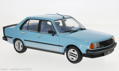 MCG 1:18 Scale Diecast - 1978 Renault 18 Turbo, Blue - MCG18597