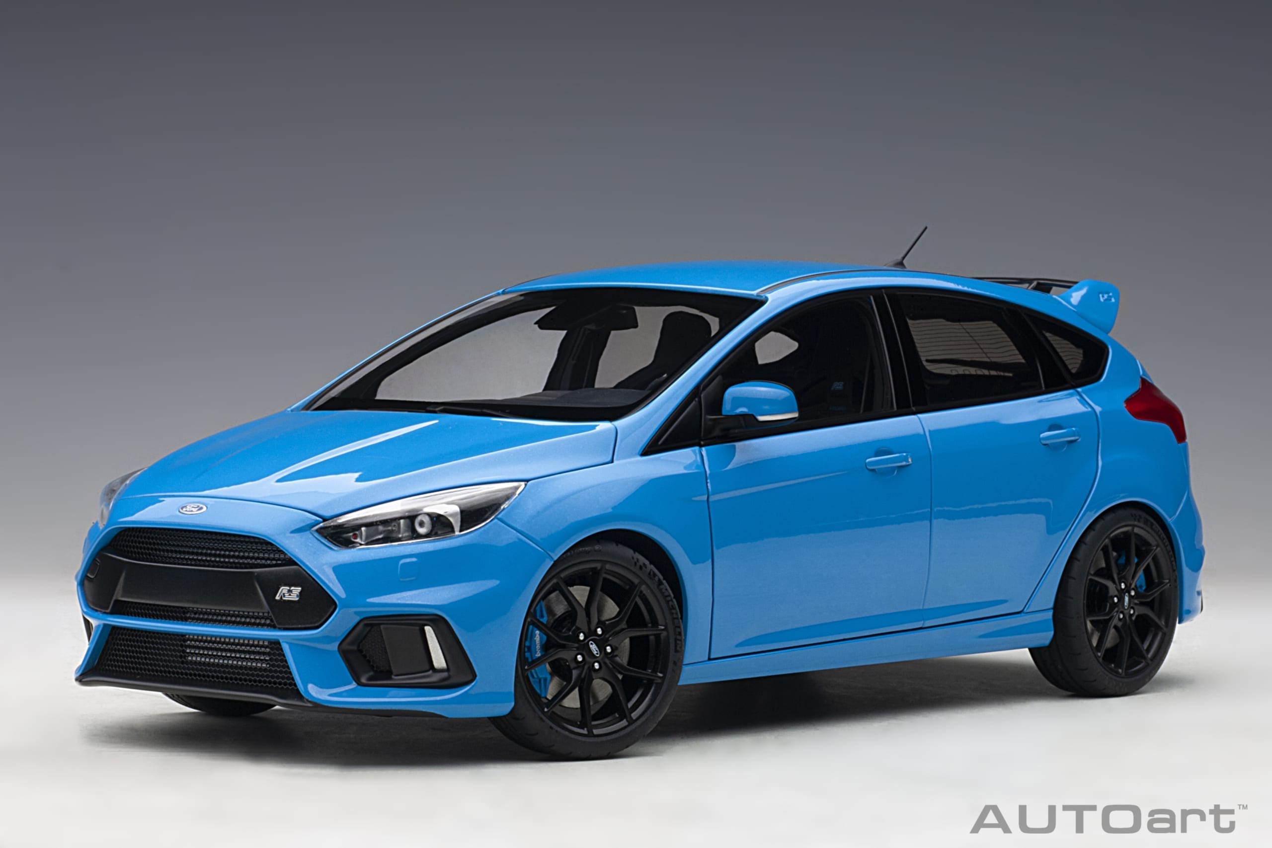 Autoart 1:18 Ford Focus RS 2016, Nitrous Blue, (full openings) 72953