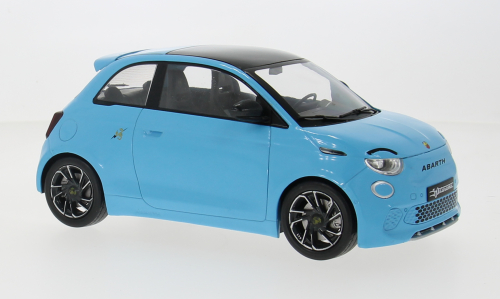 MCG 1:18 Diecast  - 2024 Fiat 500e Abarth, Blue - MCG18499