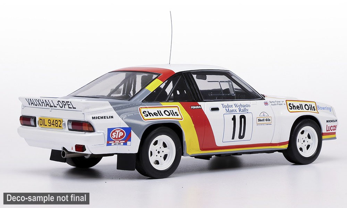 IXO 1:18 Diecast - Opel Manta B 400, Rallye Manx, 1985, #10, B.Fisher/A.Frazer - IXO18RMC260.22