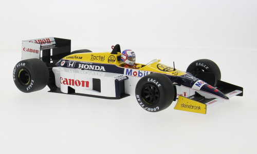 MCG 1:18 Scale Diecast Model Car - Williams FW11, Formula 1, GP Great Britain, 1986, Canon Williams Honda Team, #5 - MCG18627F
