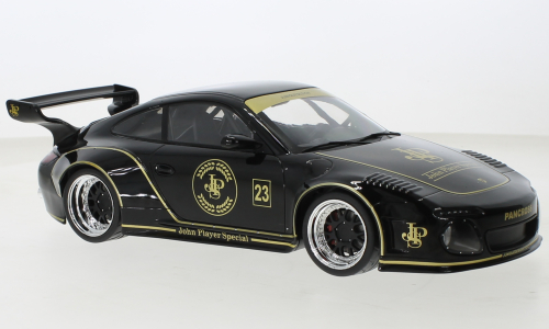 MCG 1:18 Scale Diecast Model Car - 2020 Porsche 911 (997) RWB Old & New JPS, Black - MCG18326