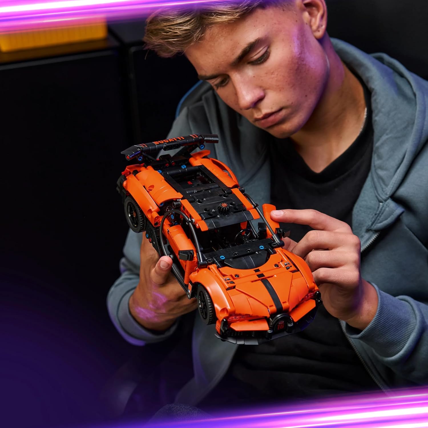 LEGO Technic Bugatti Chiron Pur Sport, 771 Pieces - Age 9+ - 42222