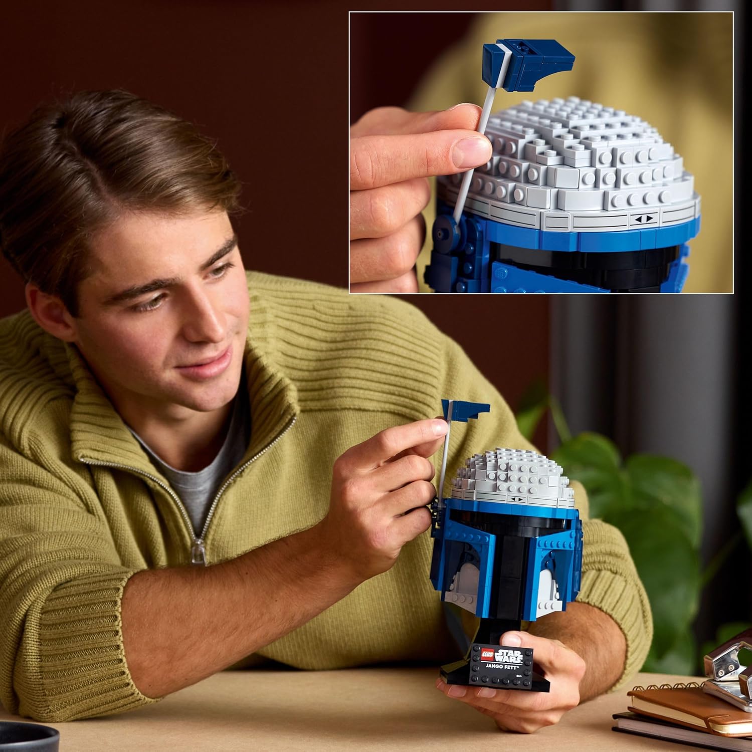 LEGO 75408  - Star Wars Jango Fett Helmet - 161 Pieces - Age 18+