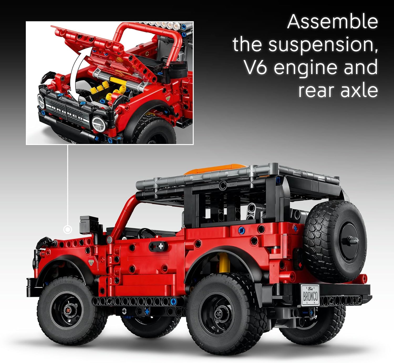 LEGO Technic Ford Bronco, 943 Pieces - Age 9+ - 42213