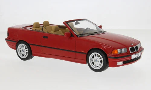 MCG 1:18 Diecast - 1996 BMW 325i (E36) Cabriolet, Red - MCG18317