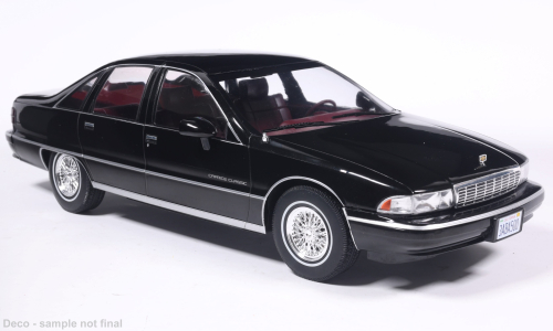MCG 1:18 Diecast - 1991 Chevrolet Caprice, Black - MCG18026