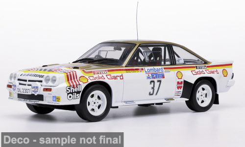 IXO 1:18 Diecast - Opel Manta 400, Rallye Manx, 1984, #37, B.Fisher/A.Frazer - IXO18RMC261.22