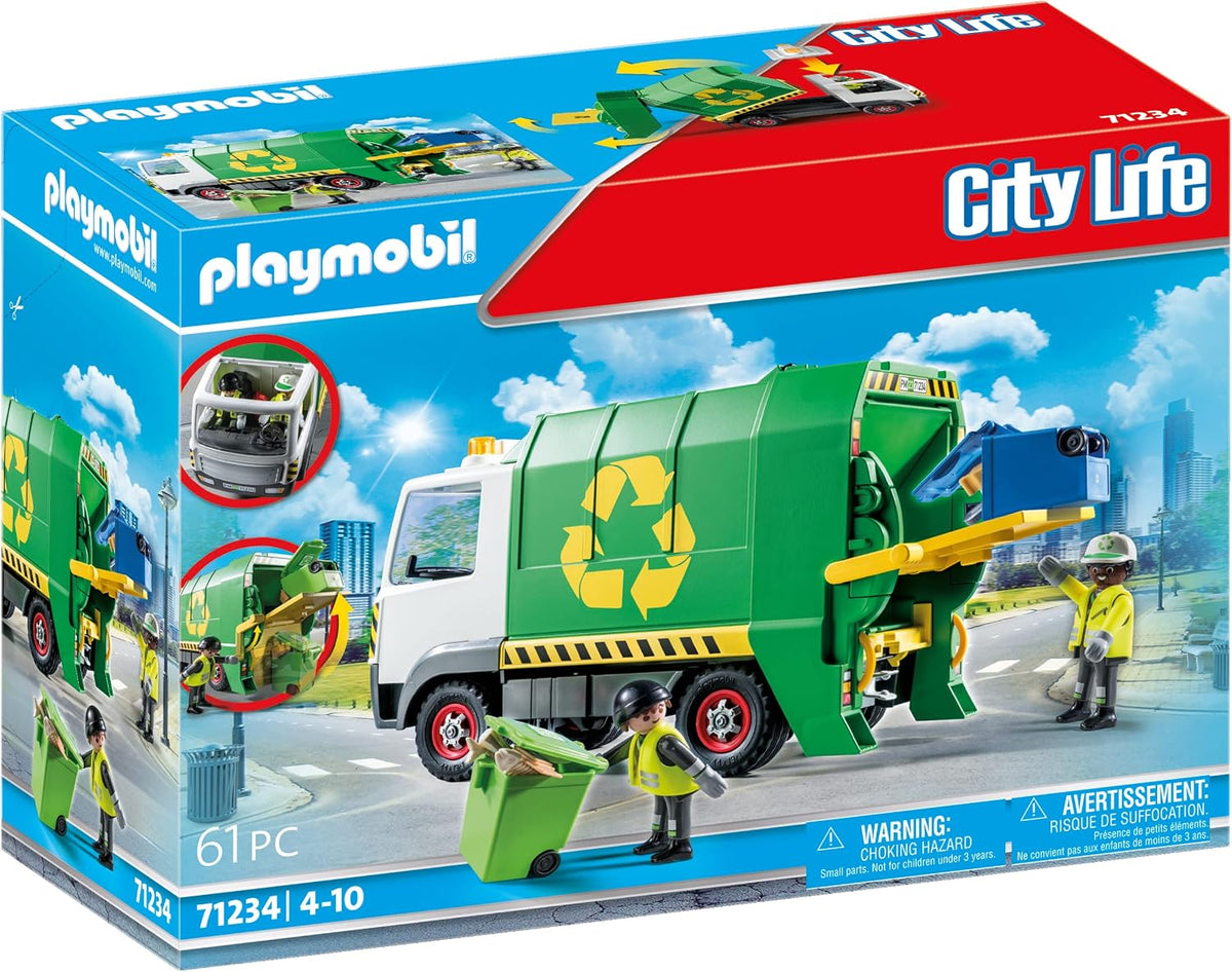 Playmobil City Life Recycling Truck - 71234