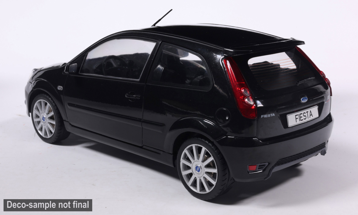 MCG 1:18 Scale Diecast - 2007 Ford Fiesta ST Mk6, Black - MCG18516