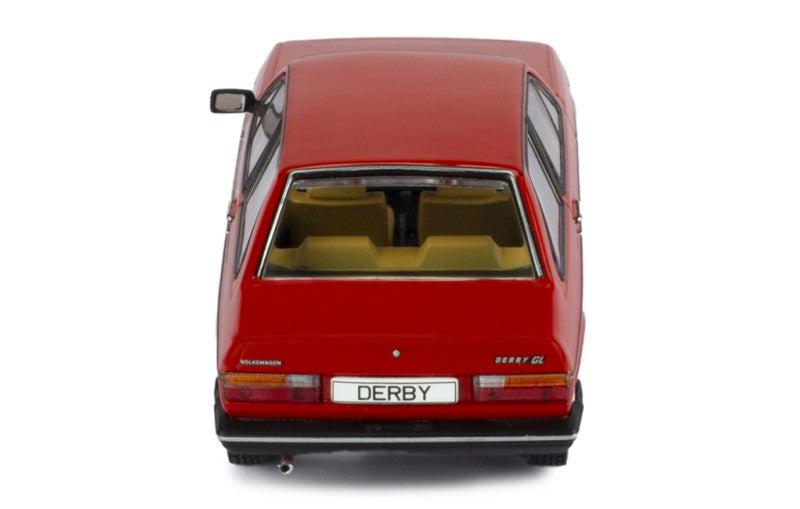 IXO 1:43 Scale Diecast - 1981 Volkswagen Derby Mk2 - Red - CLC546N.22