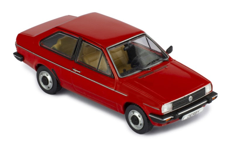 IXO 1:43 Scale Diecast - 1981 Volkswagen Derby Mk2 - Red - CLC546N.22