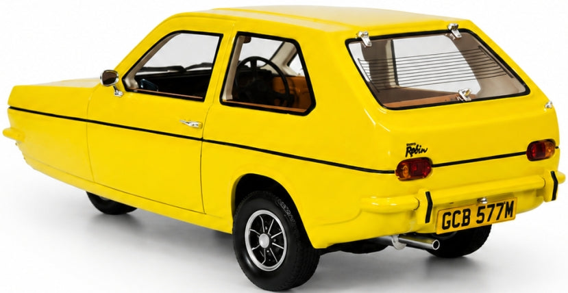CULT 1:18 Scale - 1973 Reliant Robin MK1 - Yellow - (UK Exclusive 100pcs) - CML242-2