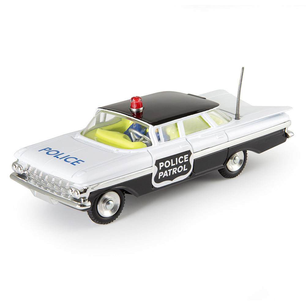 Corgi Model Club 1:50 - Chevrolet Police Car,  White/Black, 481