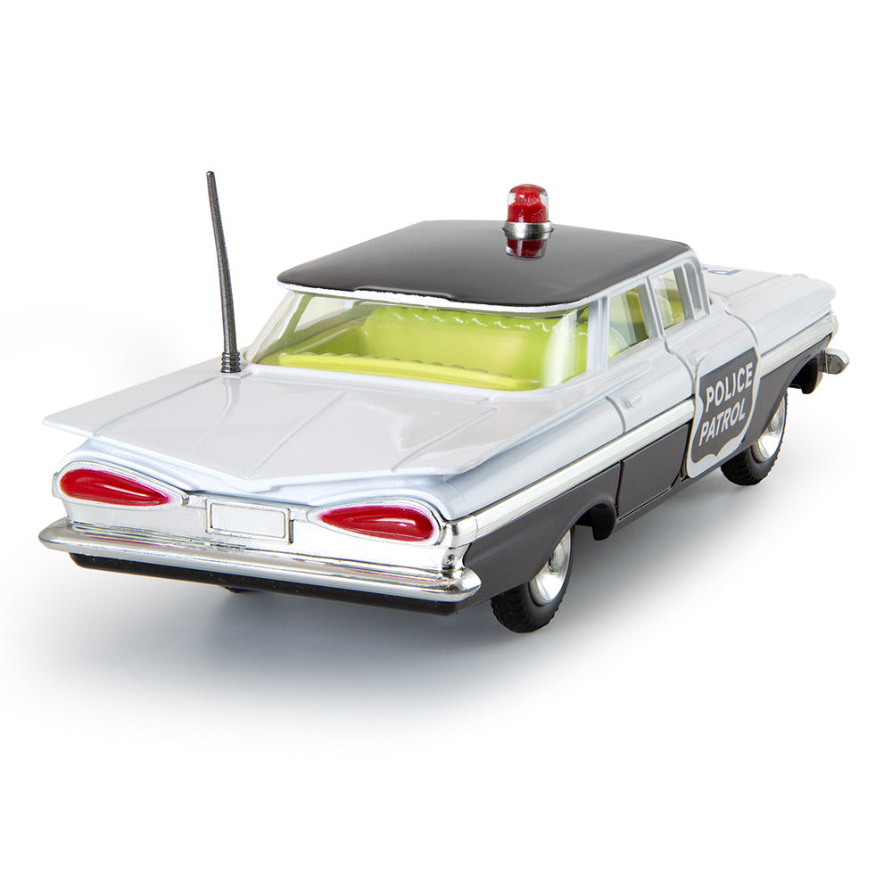 Corgi Model Club 1:50 - Chevrolet Police Car,  White/Black, 481