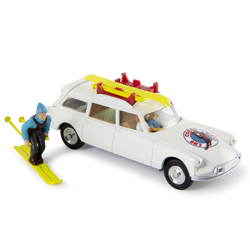 Corgi Model Club 1:48 - Citroen ID19 Safari Corgi Ski Club, White - 475