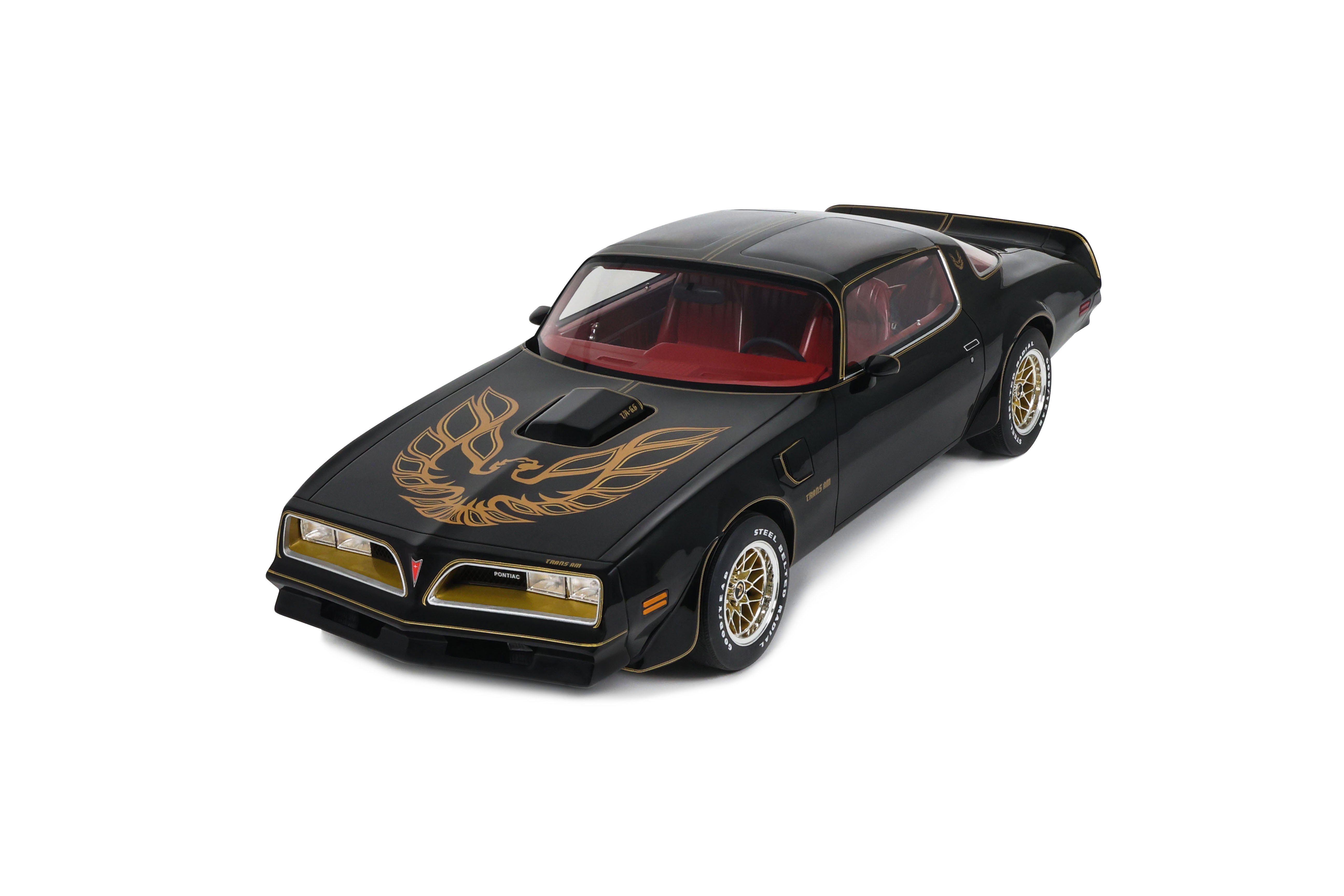 OTTO 1:12 Scale Resin - 1978 PONTIAC FIREBIRD TRANS AM, STARLIGHT BLACK 19 - G098