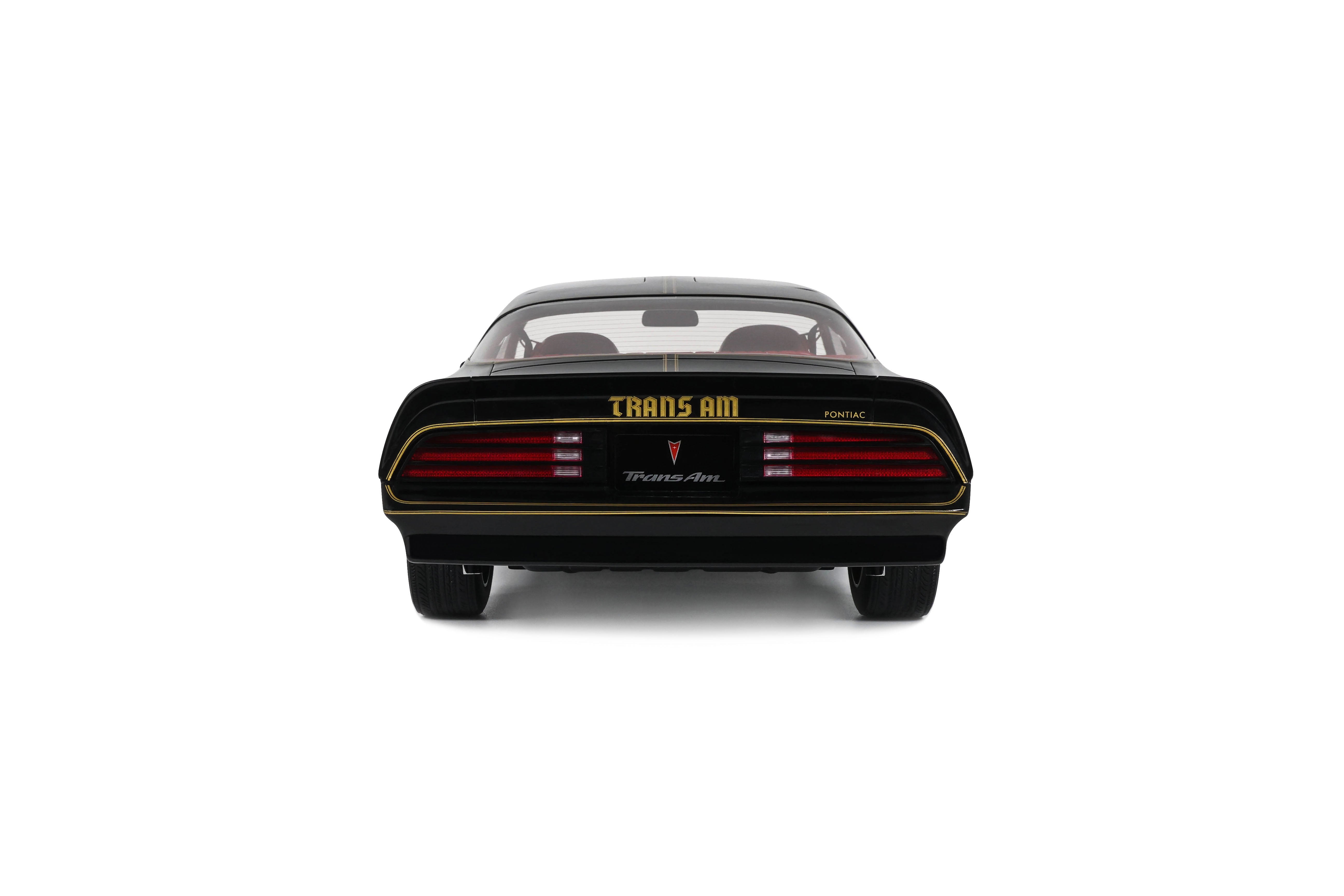 OTTO 1:12 Scale Resin - 1978 PONTIAC FIREBIRD TRANS AM, STARLIGHT BLACK 19 - G098