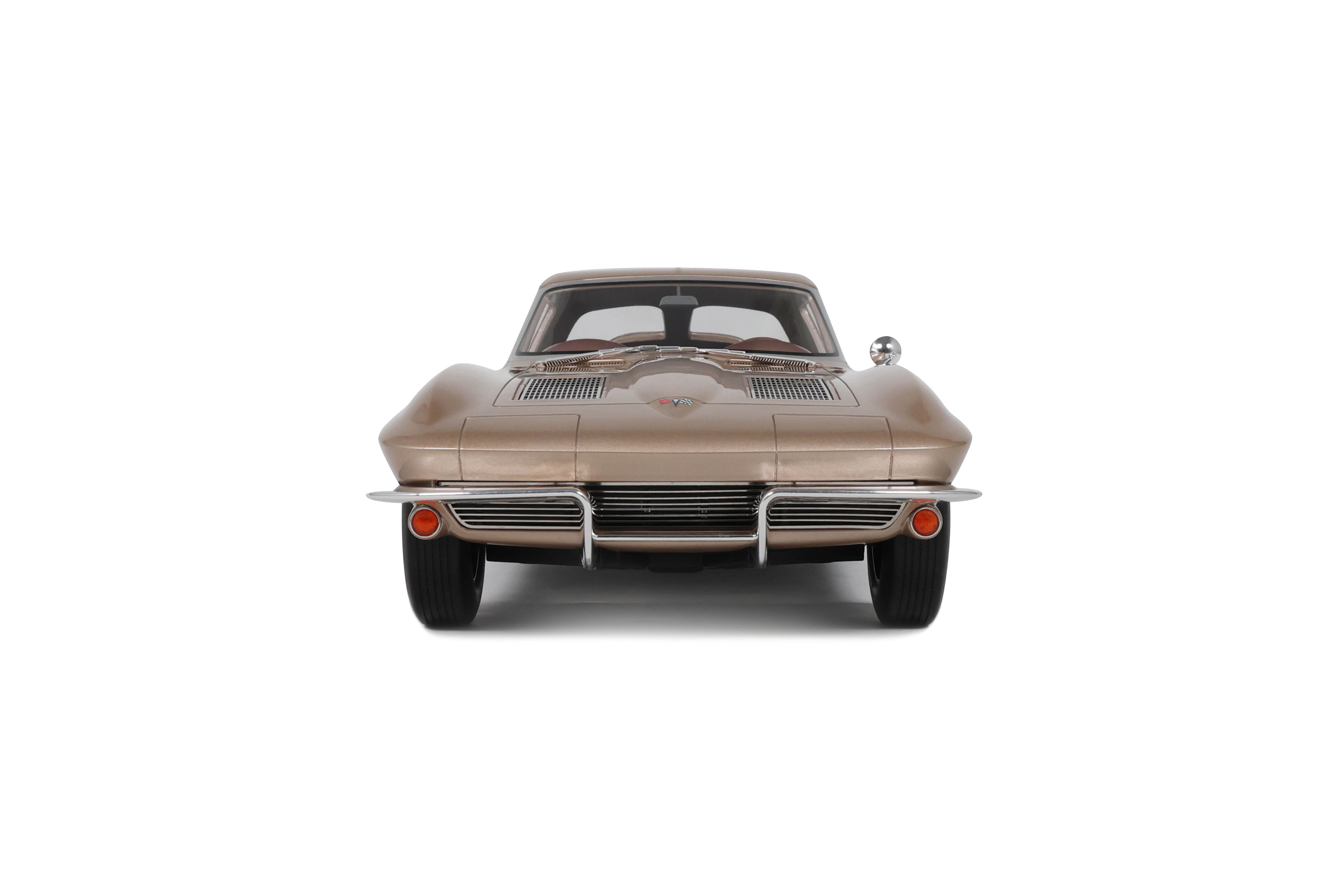 GT Spirit 1:12 Scale Resin, 1963 CHEVROLET CORVETTE C2, SADDLE TAN - GT1004