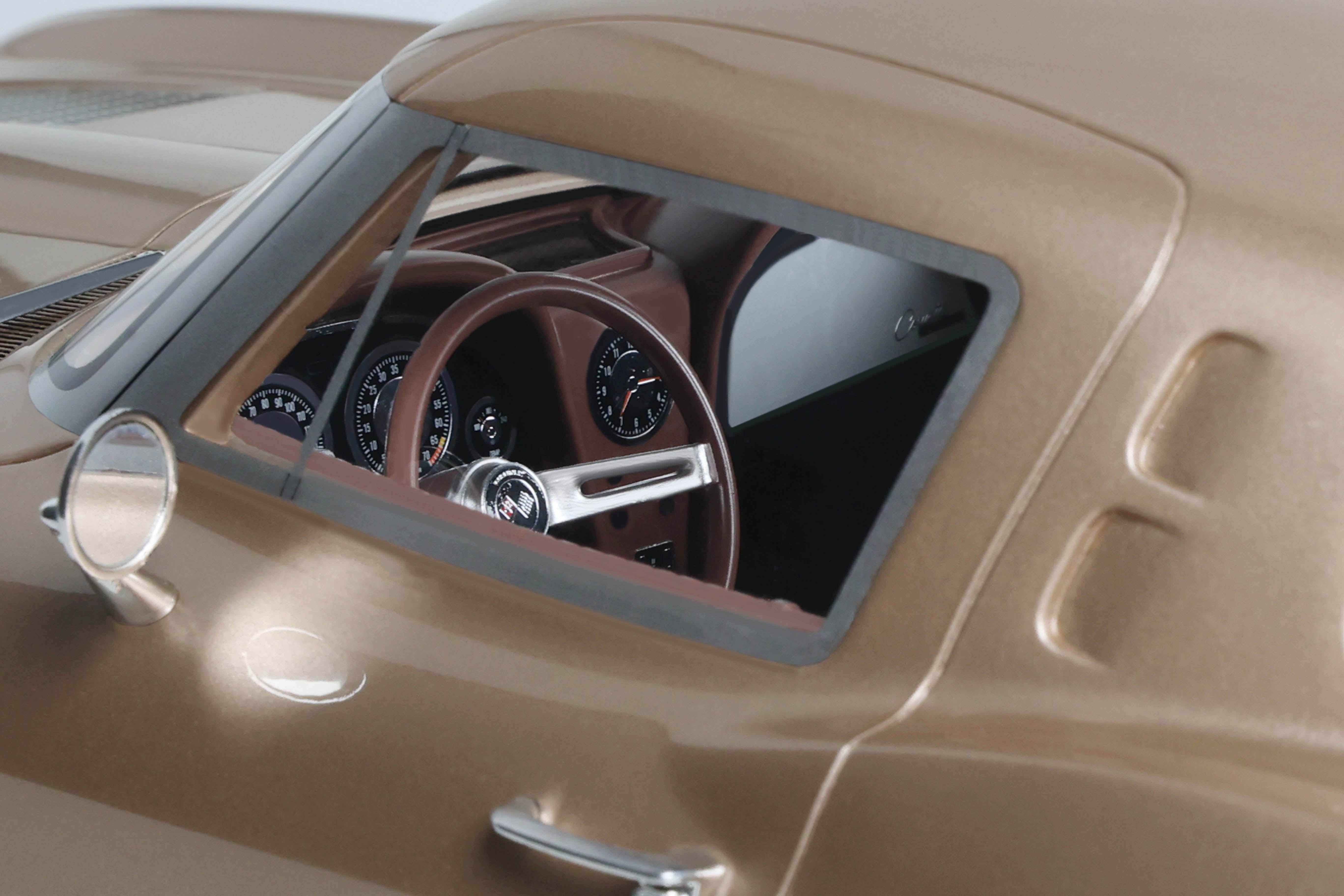 GT Spirit 1:12 Scale Resin, 1963 CHEVROLET CORVETTE C2, SADDLE TAN - GT1004