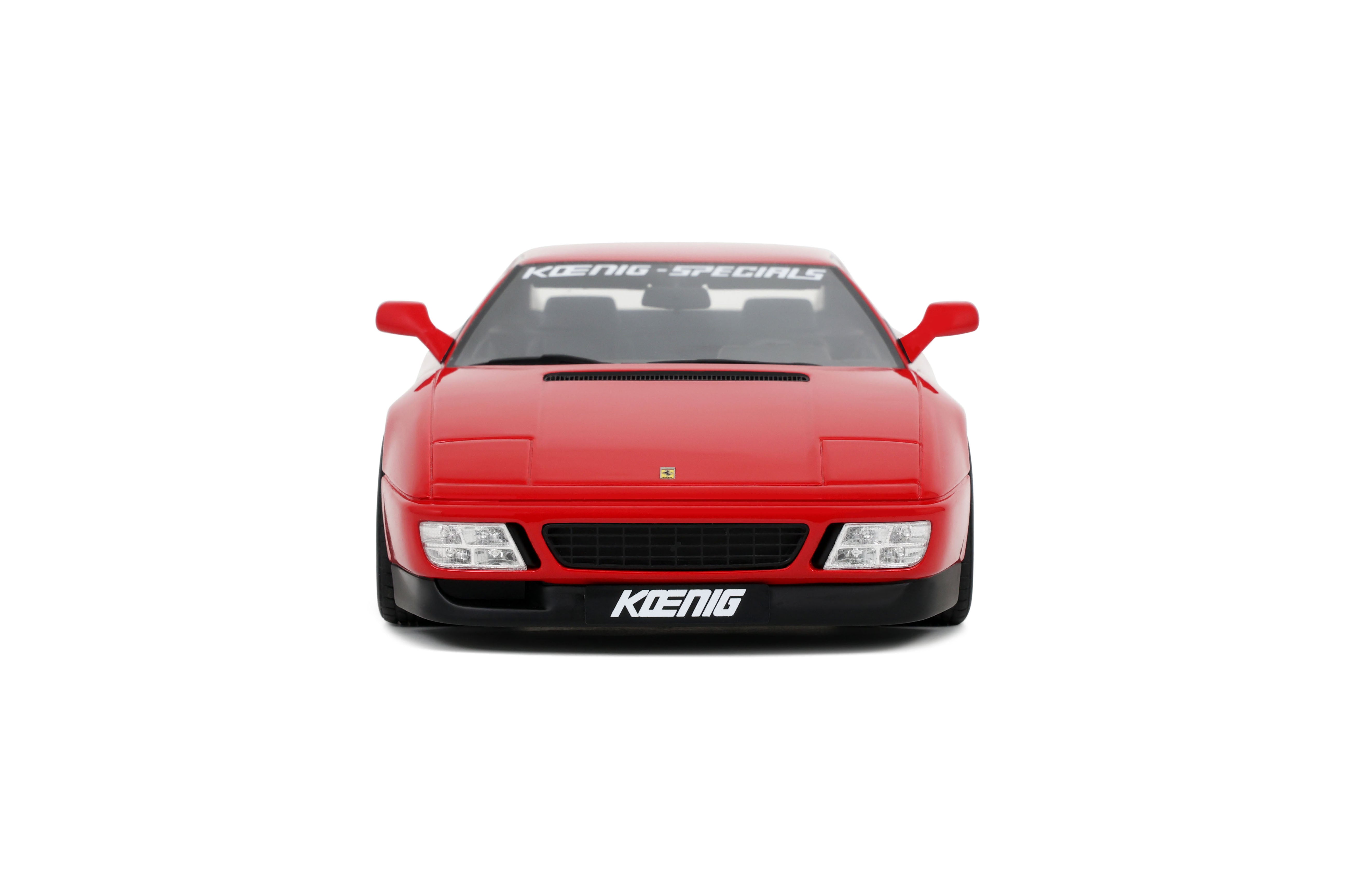 GT Spirit 1:18 Scale Resin, 1994 Ferrari 348 Twin Turbo Koenig Special - Red - GT472