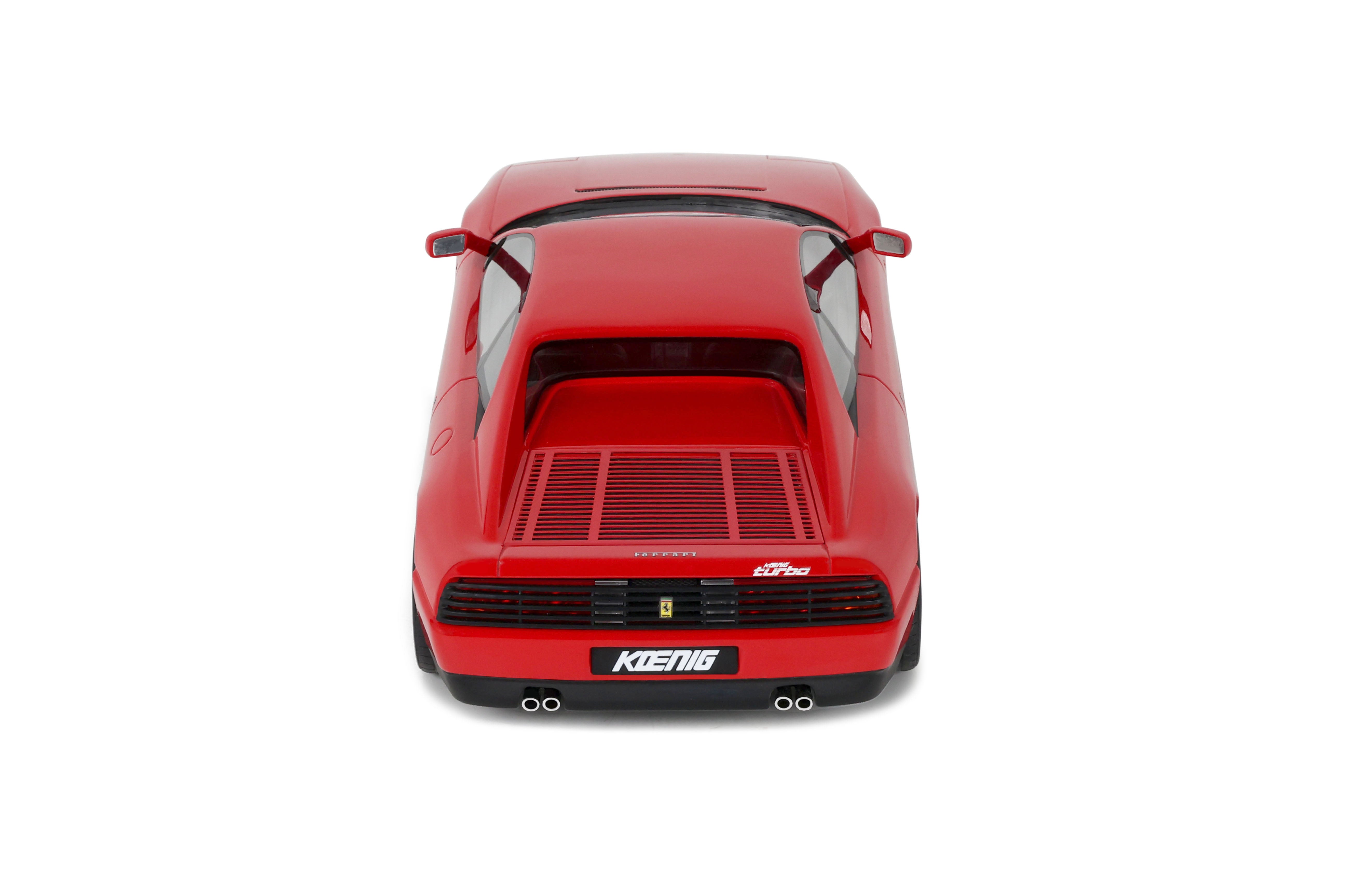 GT Spirit 1:18 Scale Resin, 1994 Ferrari 348 Twin Turbo Koenig Special - Red - GT472