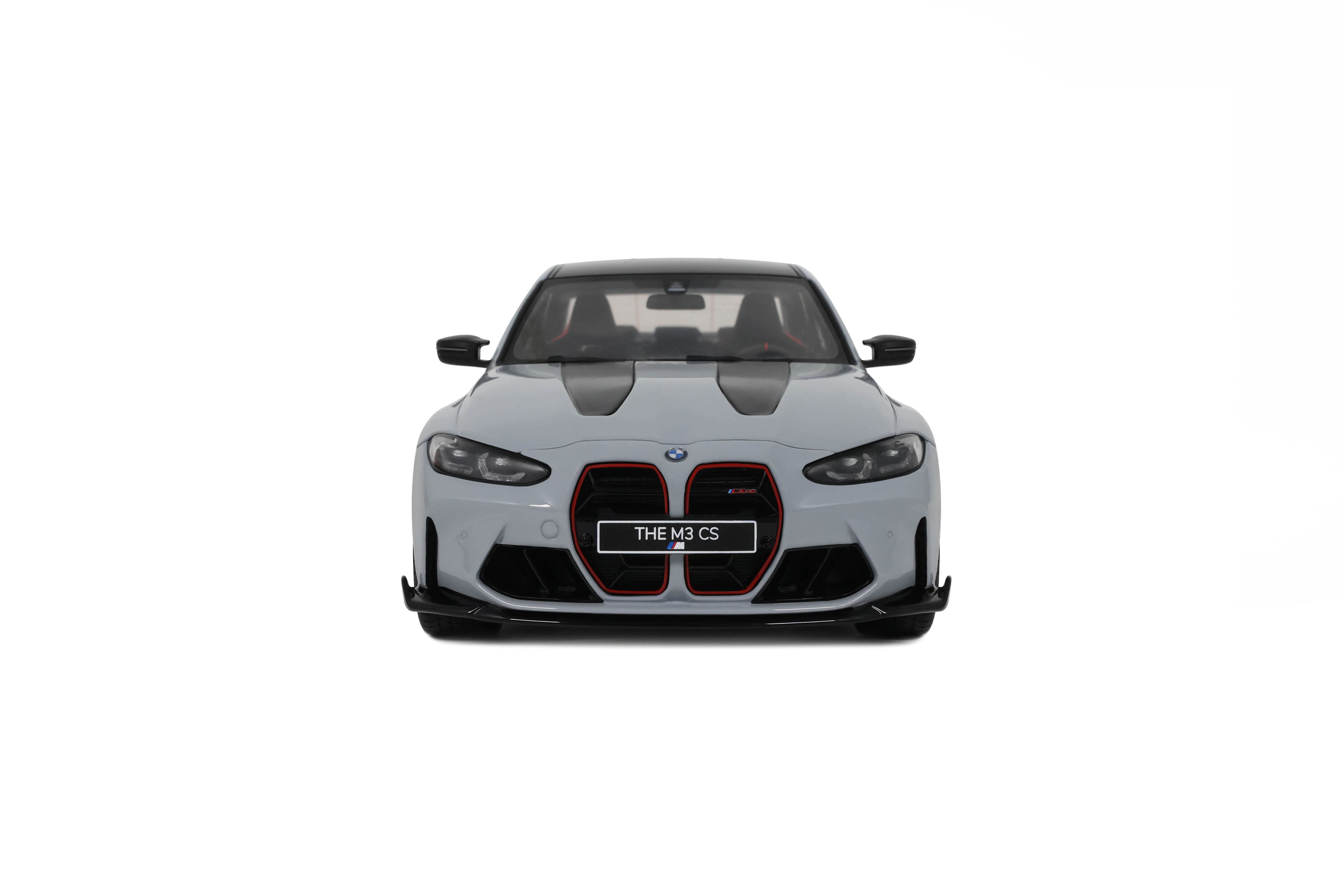 GT Spirit 1:18 Scale Resin, 2024 BMW M3 CS M - Brooklyn Grey Metallic - GT510
