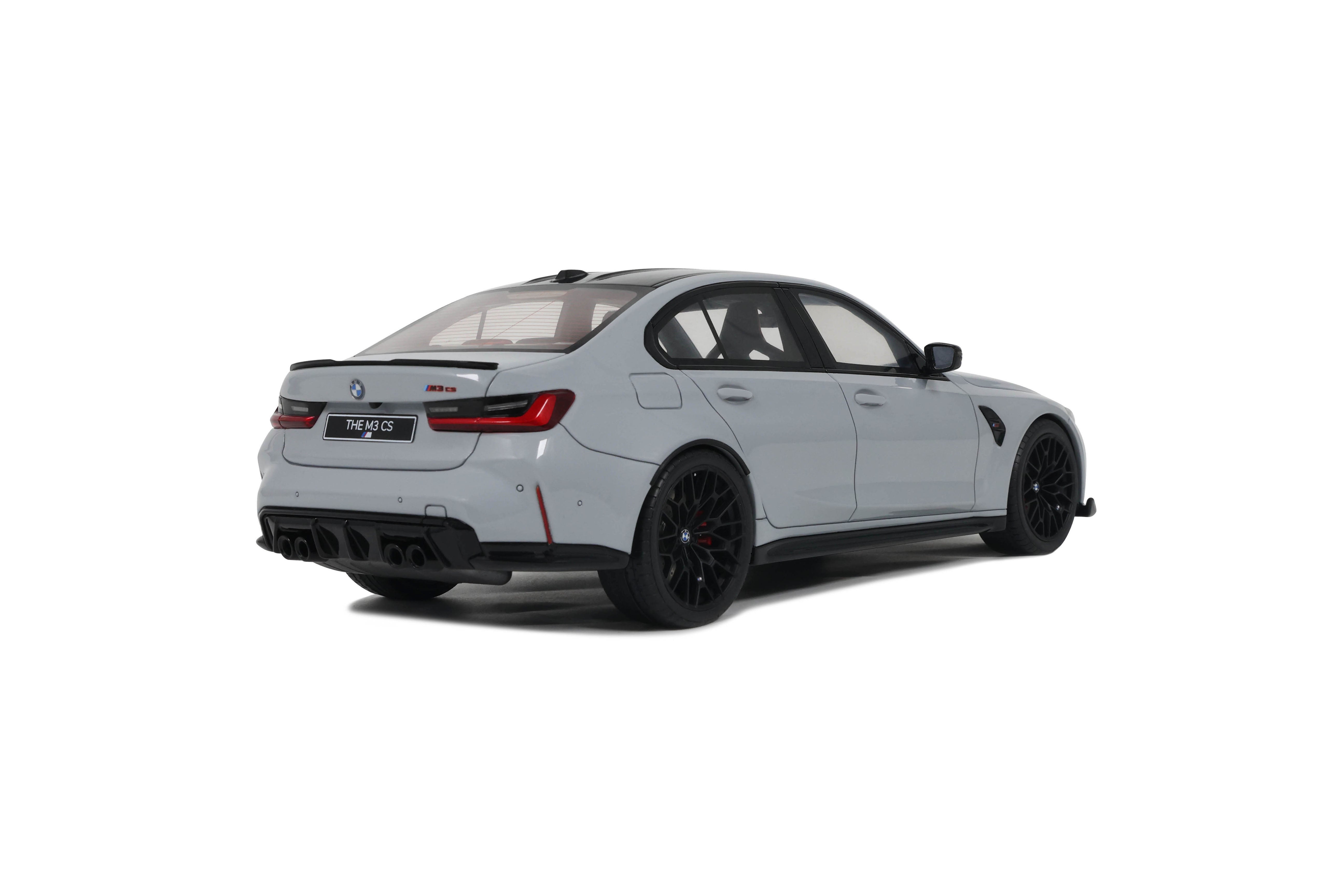 GT Spirit 1:18 Scale Resin, 2024 BMW M3 CS M - Brooklyn Grey Metallic - GT510