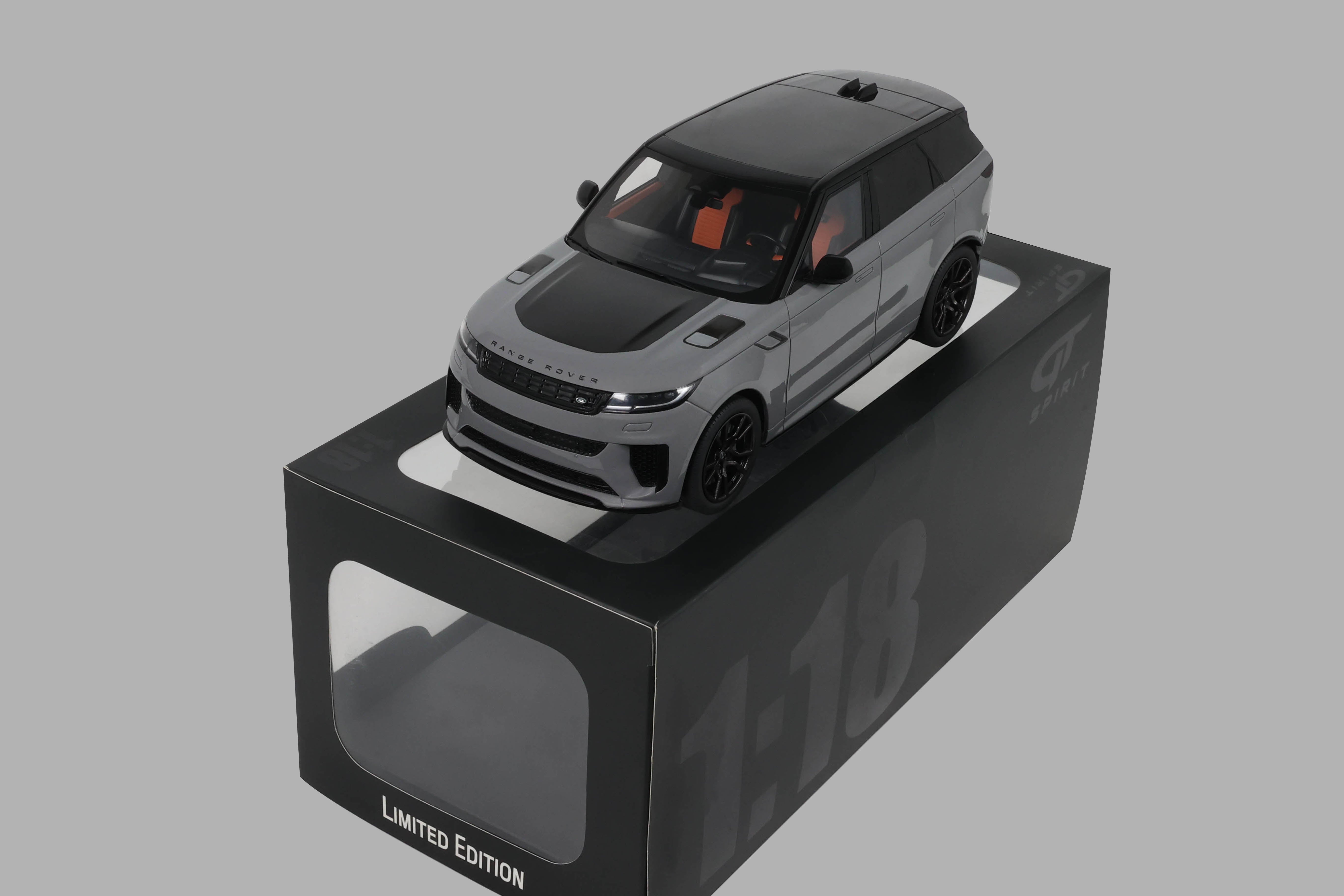 GT Spirit 1:18 Scale Resin,  2024 RANGE ROVER SPORT SV  EDITION TWO, GREY - GT539