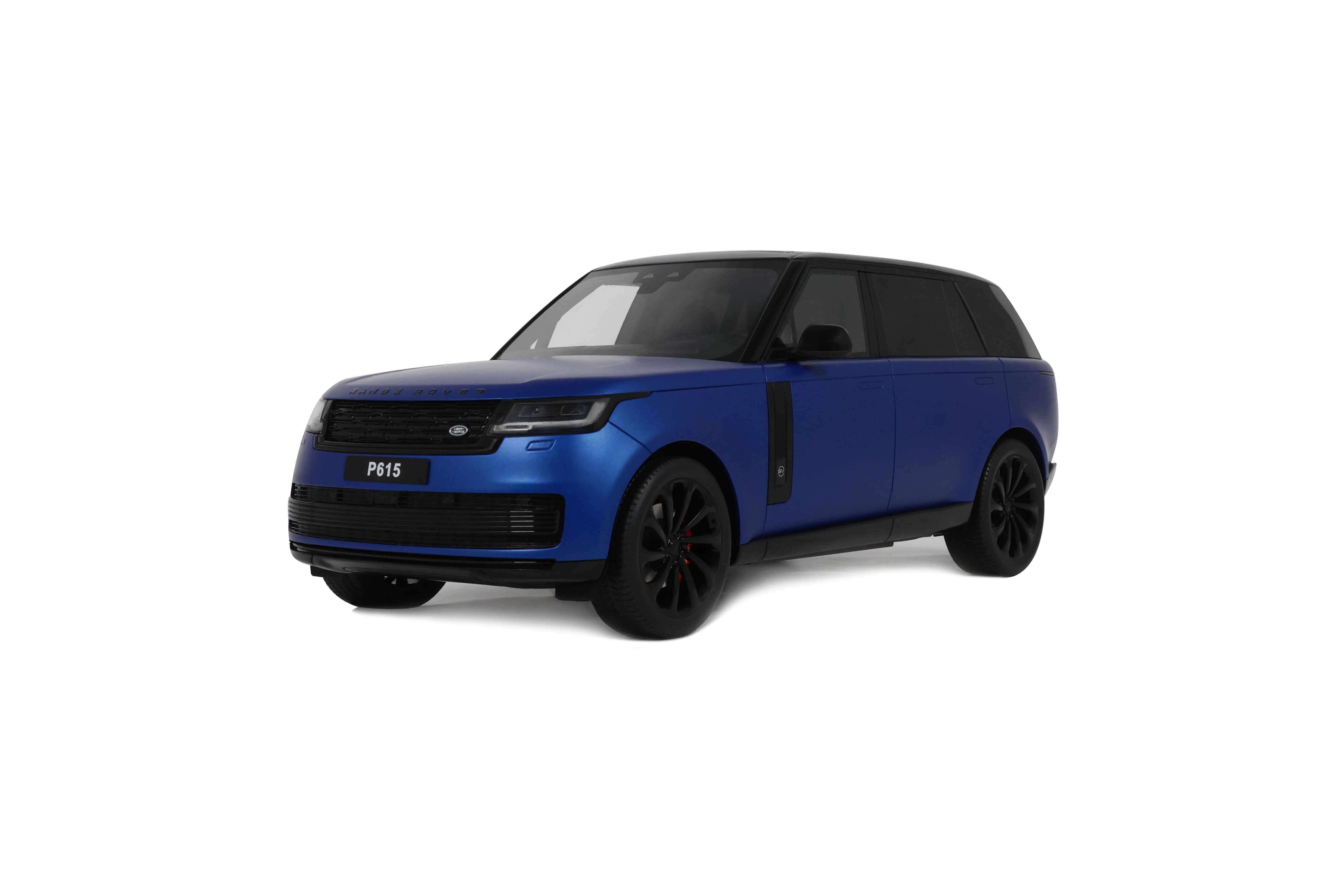 GT Spirit 1:18 Scale Resin, 2024 RANGE ROVER P615 SV, BLUE - GT540