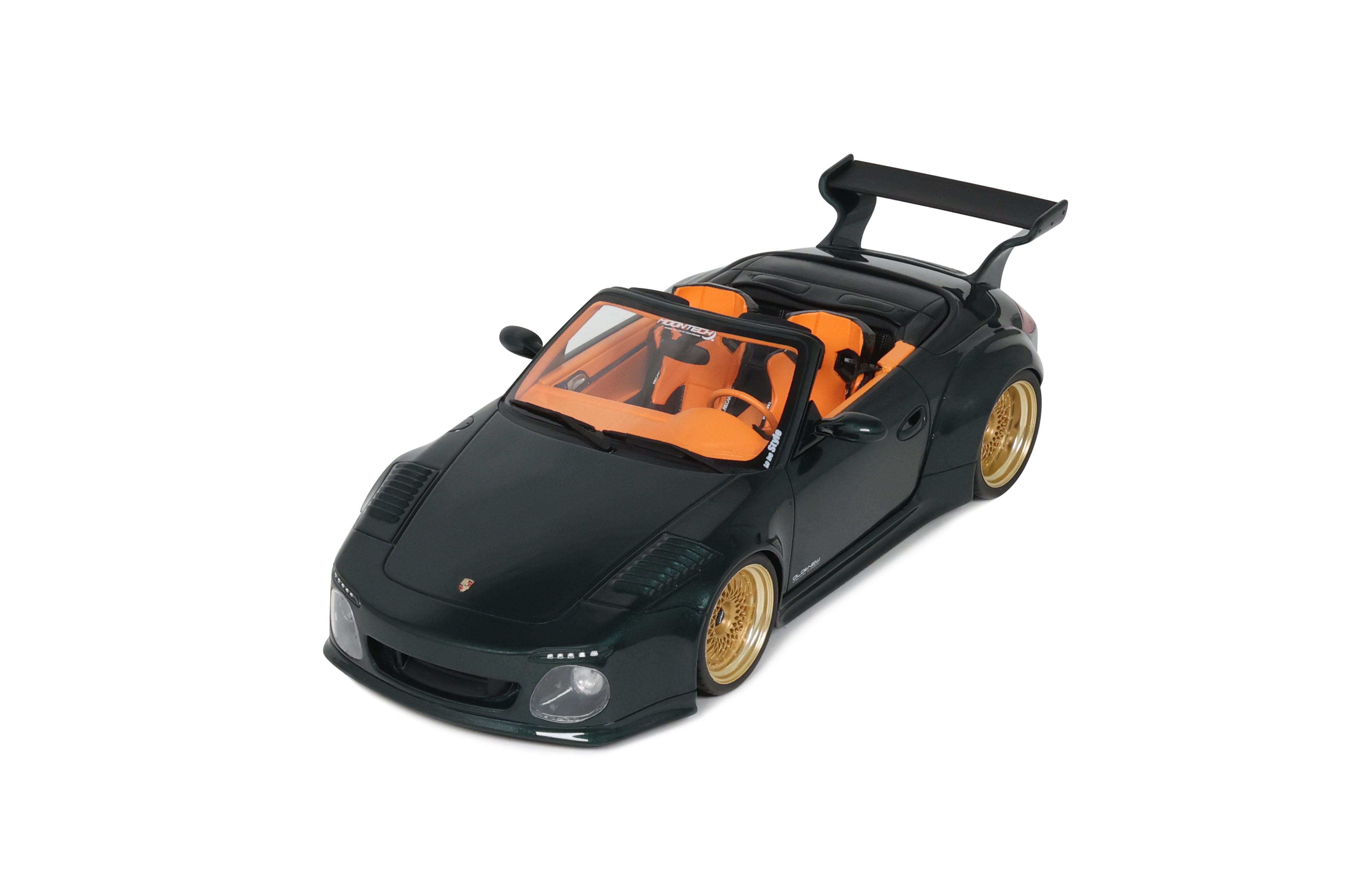 GT Spirit 1:18 Scale Resin,  2024 Porsche 911 (997) OLD & NEW TOKYO AUTO SALON, GREEN - GT548