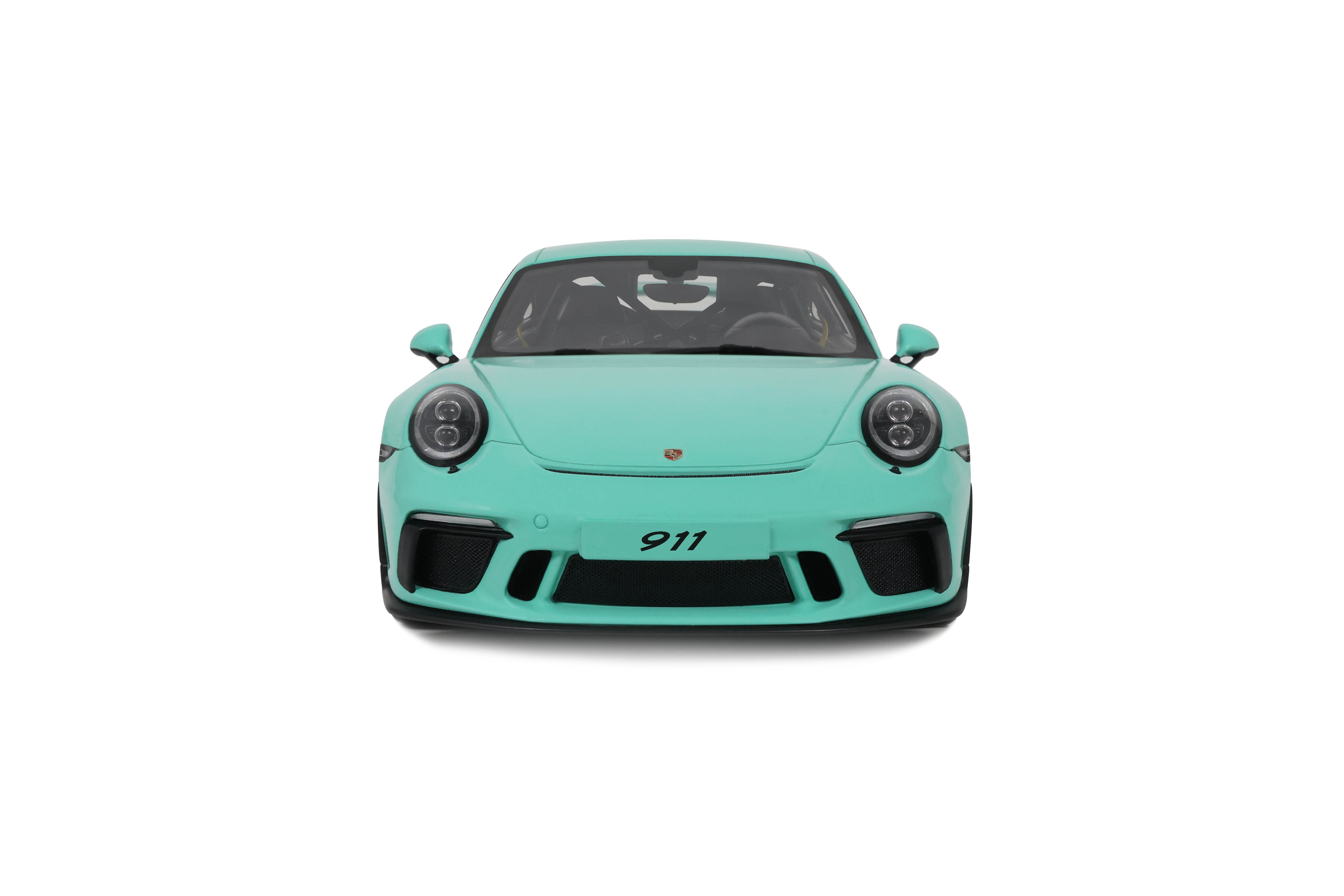 GT Spirit 1:18 Scale Resin,  2018 PORSCHE 911 [991.2]  GT3, GREEN - GT550