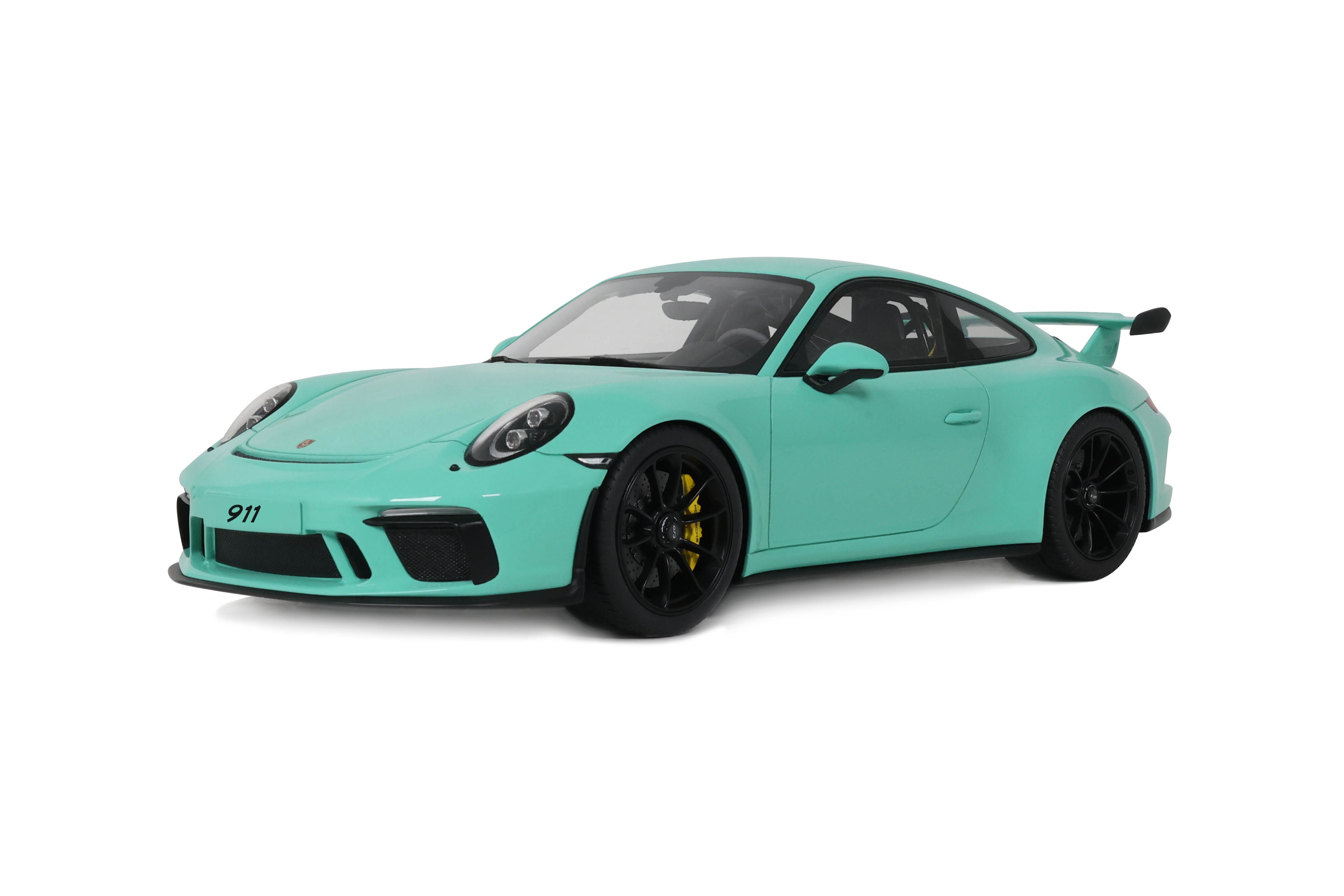 GT Spirit 1:18 Scale Resin,  2018 PORSCHE 911 [991.2]  GT3, GREEN - GT550