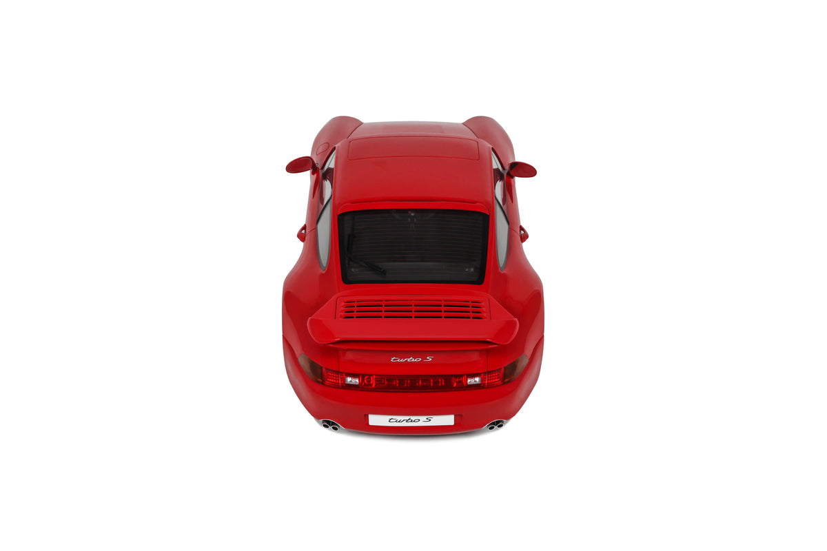 GT Spirit 1:12 Scale Resin,  1997 Porsche 911 (993) Turbo S, Red - GT556