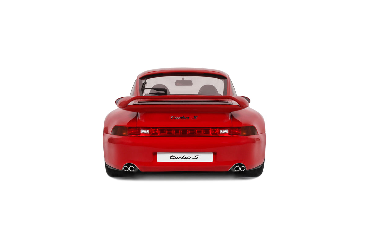 GT Spirit 1:12 Scale Resin,  1997 Porsche 911 (993) Turbo S, Red - GT556