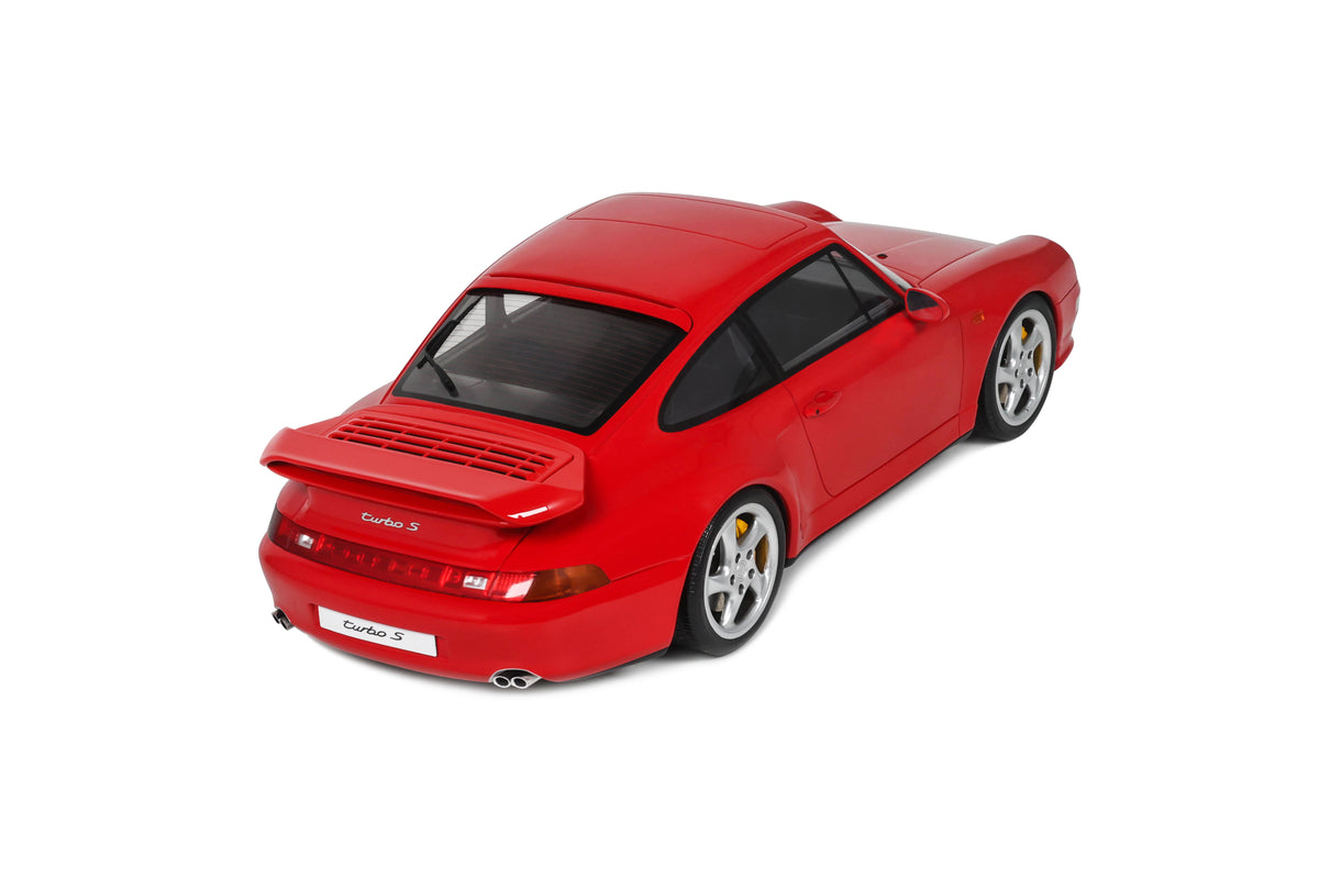 GT Spirit 1:12 Scale Resin,  1997 Porsche 911 (993) Turbo S, Red - GT556