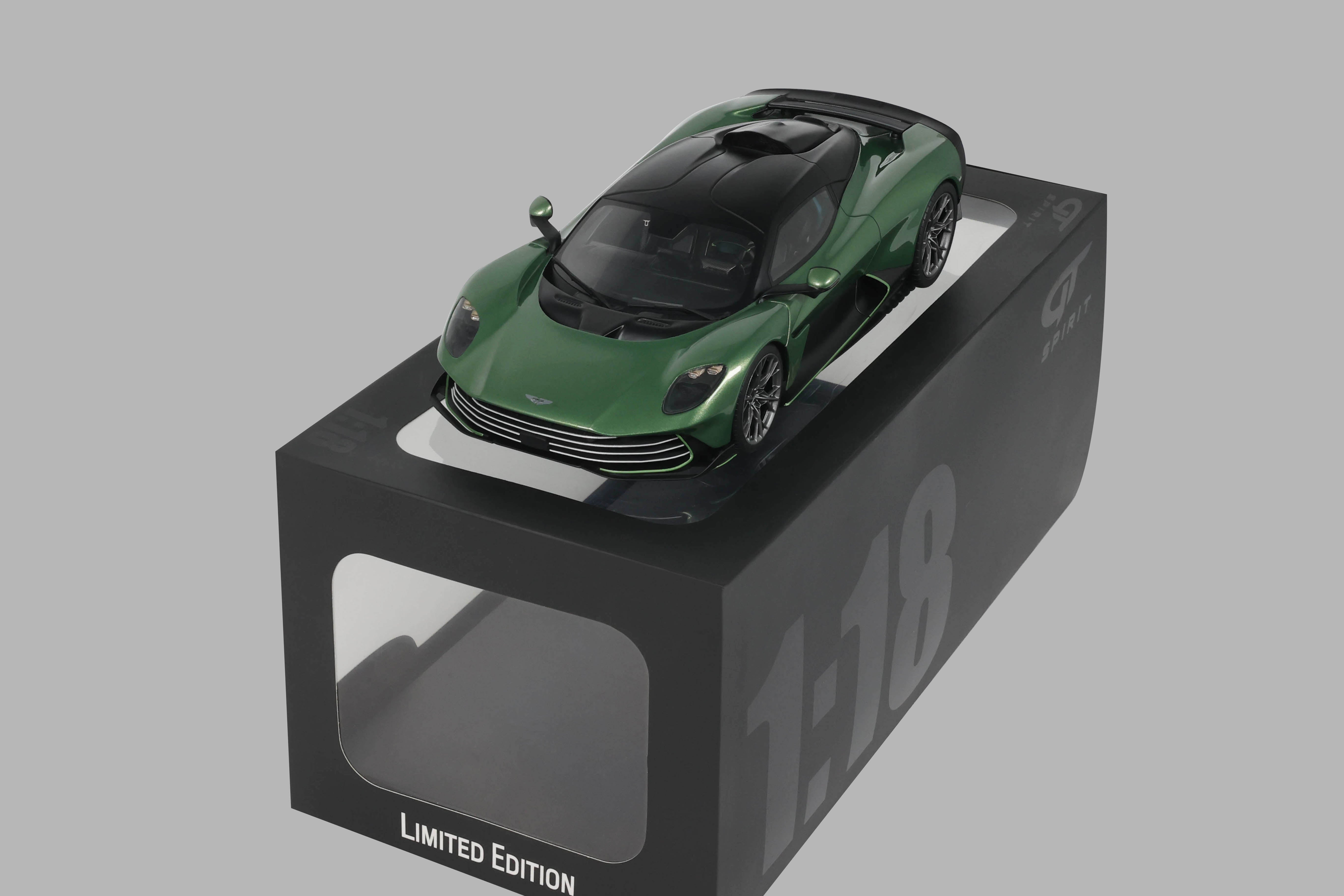 GT Spirit 1:18 Scale Resin,  2025 ASTON MARTIN VALHALLA - GREEN - GT558